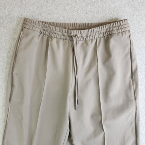 Athleta Pants Womens 12T Neutral Beige Endeavor Jogger Creased High Waisted - Picture 2 of 13